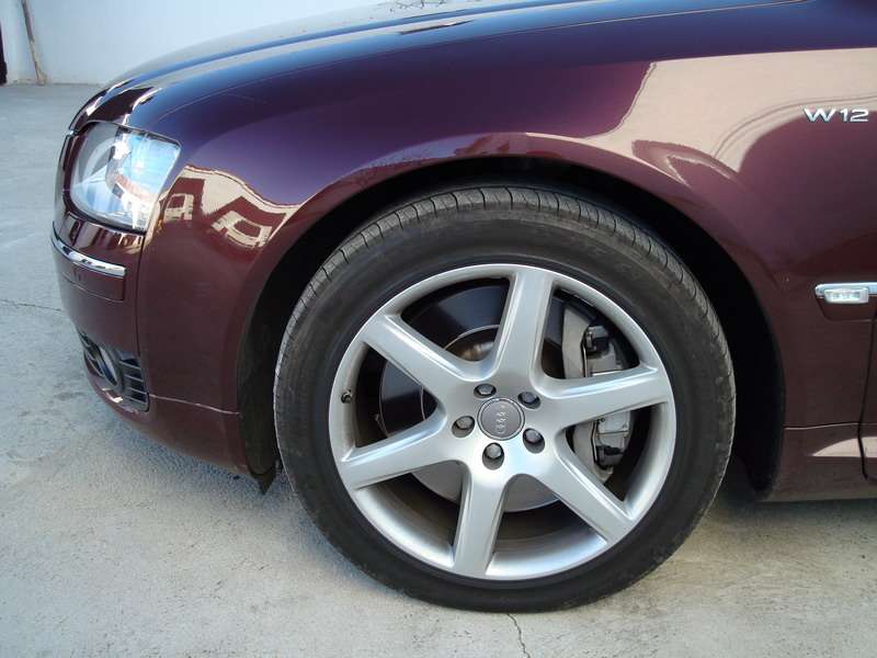 Fotografía de Detallado interior y exterior a un Audi A8: detallado completo audi a8 12