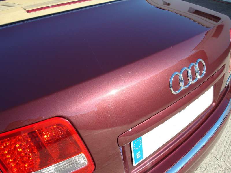 Fotografía de Detallado interior y exterior a un Audi A8: detallado completo audi a8 16