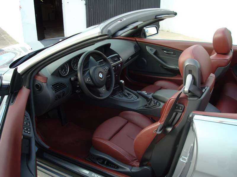 Fotografía de Detallando un BMW 645ci con tapicería de cuero: detallado completo bmw 645ci 31