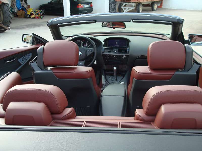 Fotografía de Detallando un BMW 645ci con tapicería de cuero: detallado completo bmw 645ci 33