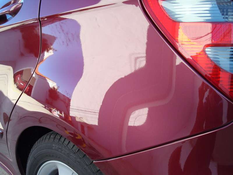 Fotografía de Lavando y eliminando un arañazo a un Mercedes Clase A nuevo: detallado exterior mercedes clase a 11