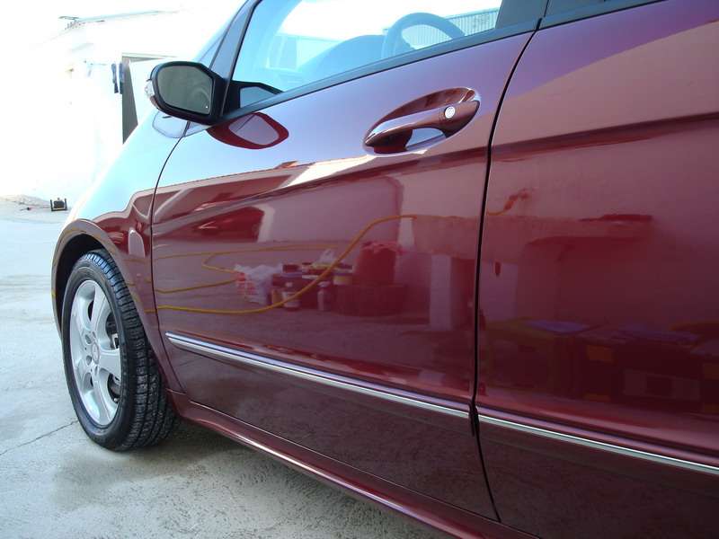 Fotografía de Lavando y eliminando un arañazo a un Mercedes Clase A nuevo: detallado exterior mercedes clase a 26