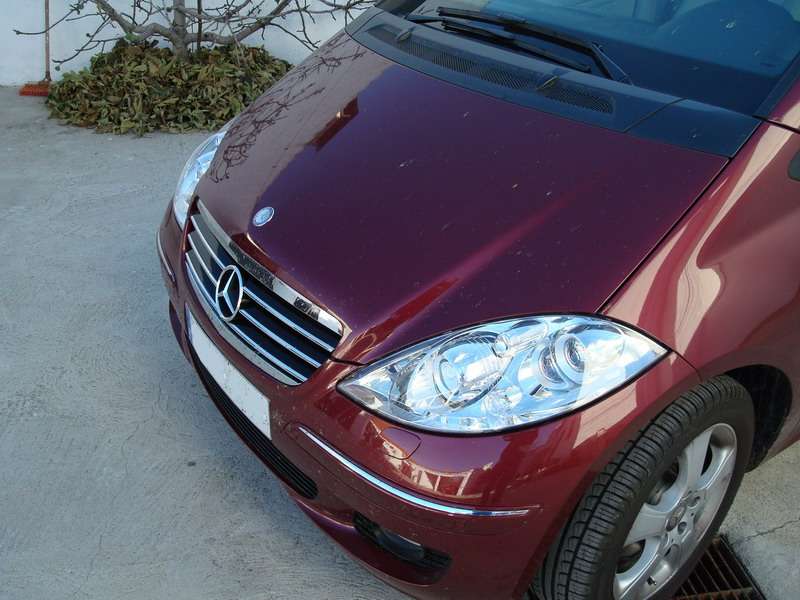 Fotografía de Lavando y eliminando un arañazo a un Mercedes Clase A nuevo: detallado exterior mercedes clase a 8
