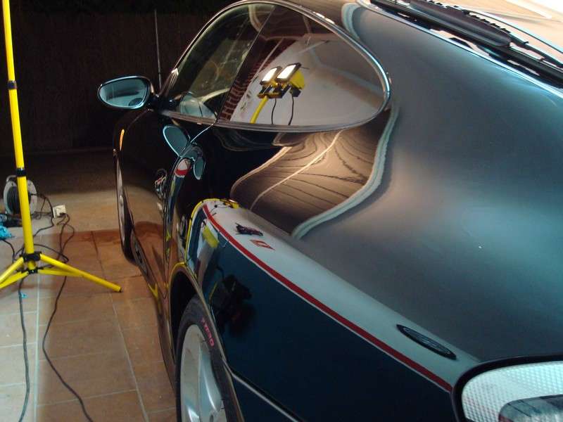 Fotografía de Puliendo un Porsche 911 Turbo: pulido porsche 911 turbo 35
