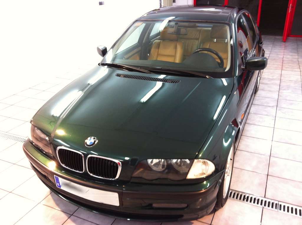 Fotografía de Pulido y recubrimiento cerámico a un BMW 320d: pulido y tratamiento ceramico bmw320d 14