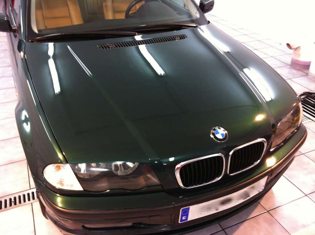 Fotografía de Pulido y recubrimiento cerámico a un BMW 320d: pulido y tratamiento ceramico bmw320d 15