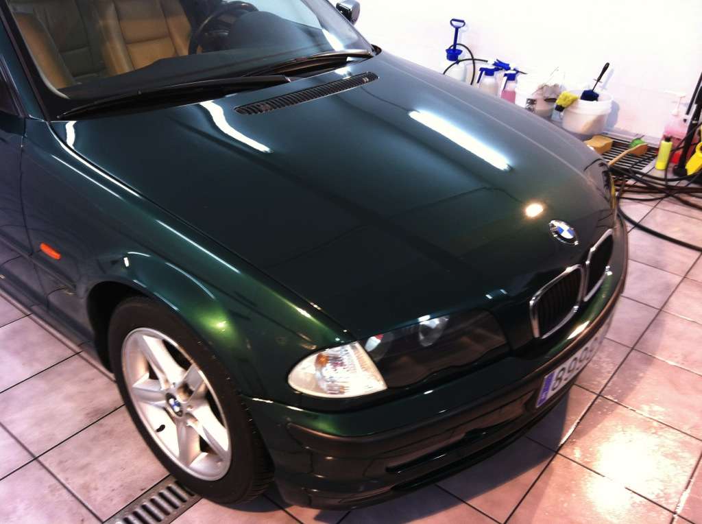 Fotografía de Pulido y recubrimiento cerámico a un BMW 320d: pulido y tratamiento ceramico bmw320d 27