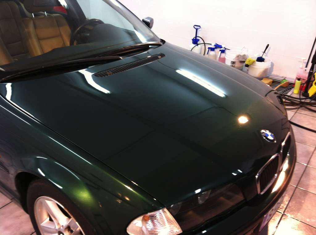 Fotografía de Pulido y recubrimiento cerámico a un BMW 320d: pulido y tratamiento ceramico bmw320d 31