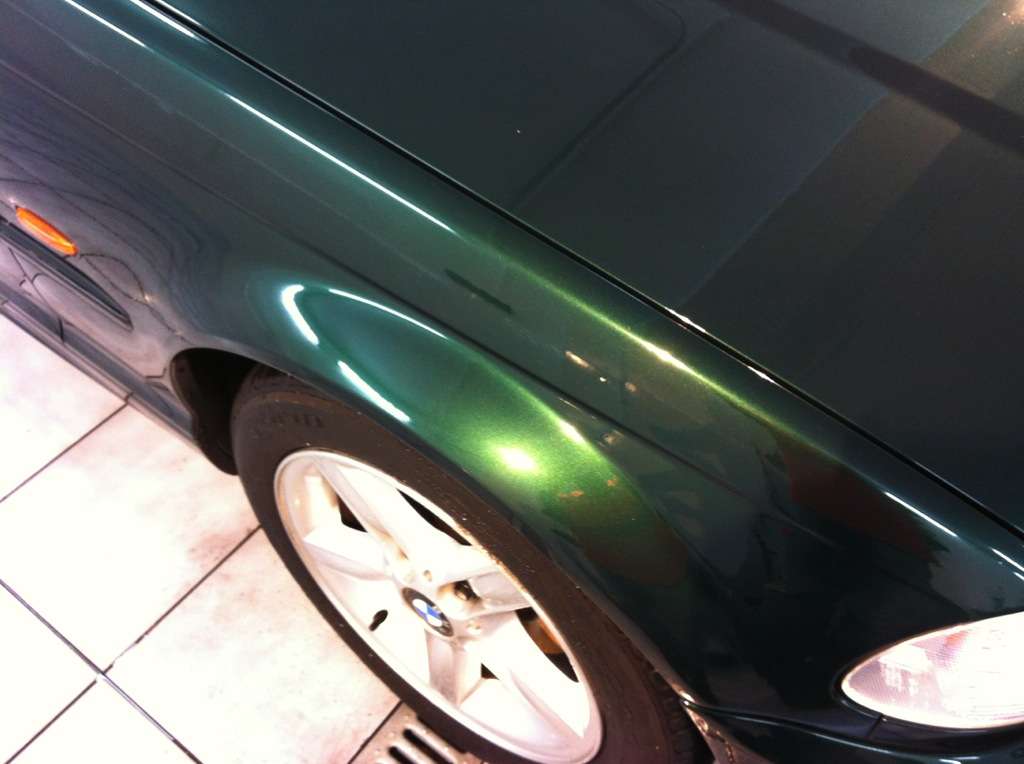 Fotografía de Pulido y recubrimiento cerámico a un BMW 320d: pulido y tratamiento ceramico bmw320d 32