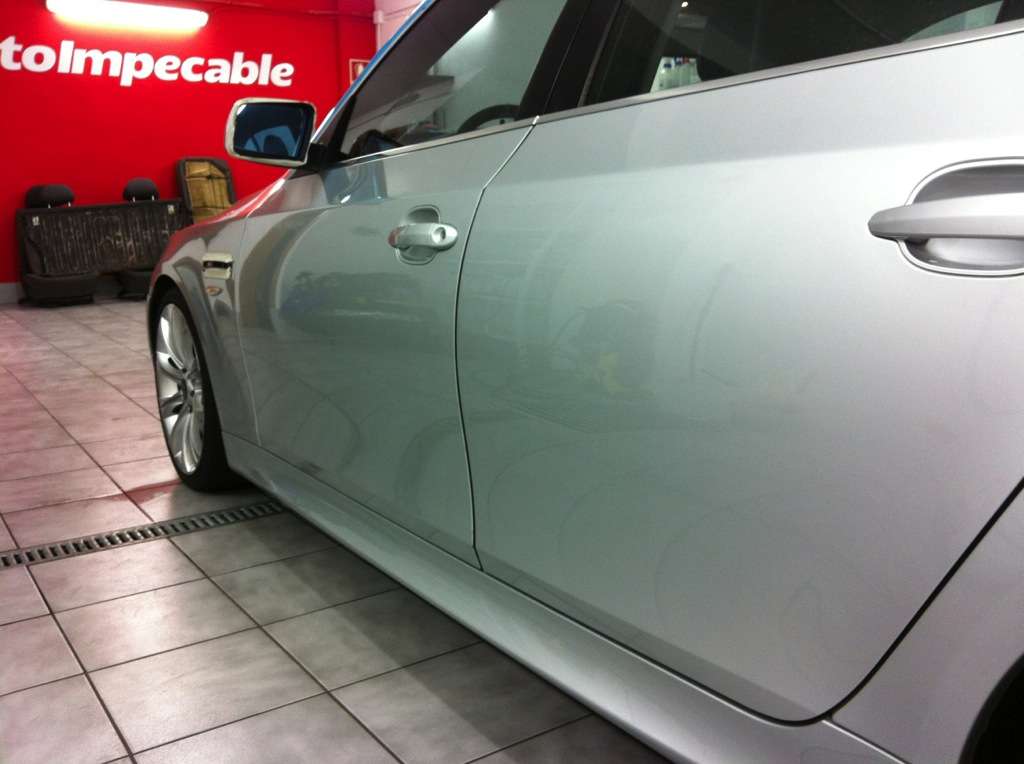 Fotografía de Puliendo, encerando y tratando el cuero de un BMW 530d: puliendo encerando y tratando el curso bmw 530d 18