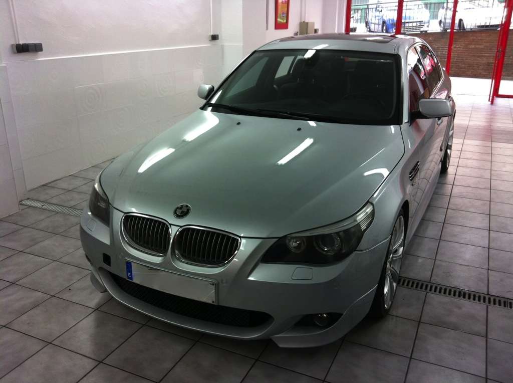 Fotografía de Puliendo, encerando y tratando el cuero de un BMW 530d: puliendo encerando y tratando el curso bmw 530d 19