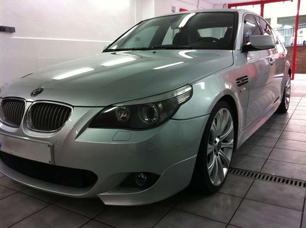 Fotografía de Puliendo, encerando y tratando el cuero de un BMW 530d: puliendo encerando y tratando el curso bmw 530d 20