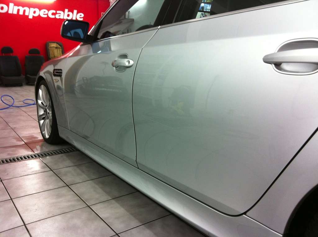Fotografía de Puliendo, encerando y tratando el cuero de un BMW 530d: puliendo encerando y tratando el curso bmw 530d 27