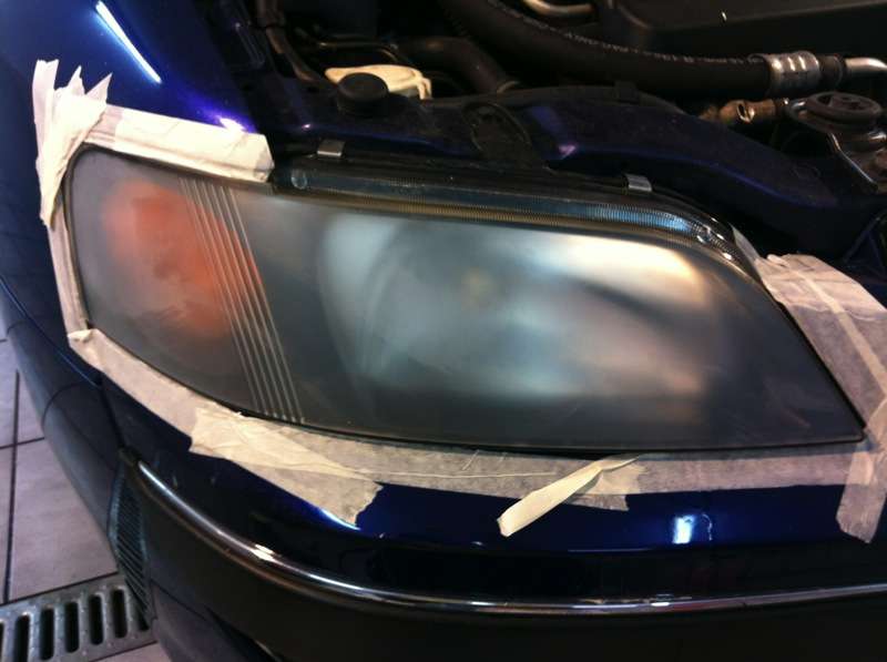 Fotografía de Restauración de faros con barniz: restauracion de faros con barniz 4